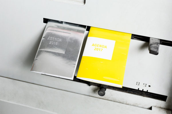 Brochure agraphée